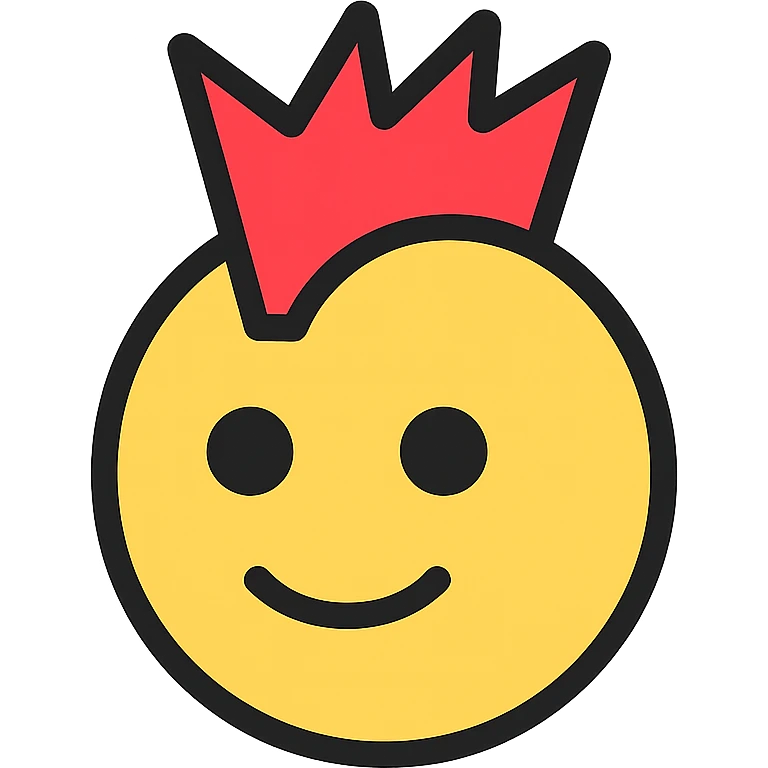 red punk mohawk emoji emoji