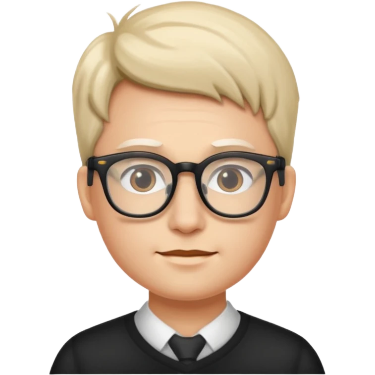 a person with glasses emoji