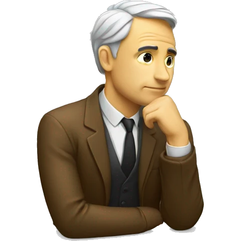 thinker emoji