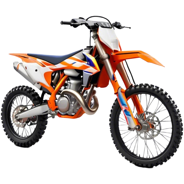 KTM Dirtbike - KTM 250 SX (Model Year: 2021) (Iconic colour: Orange) emoji