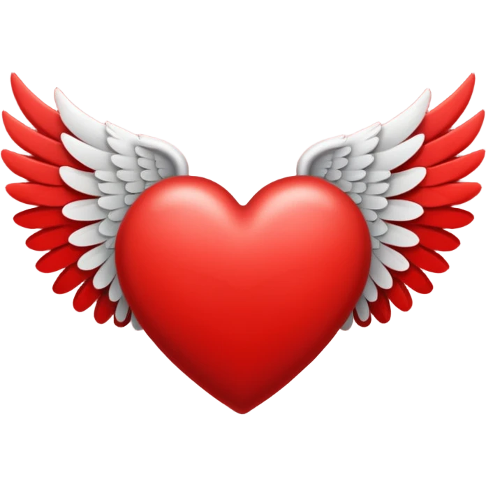 a heart with wings emoji