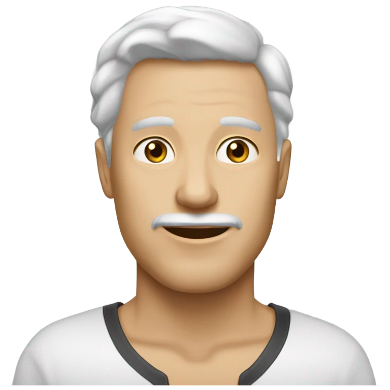 Два белых сердца рядом  emoji