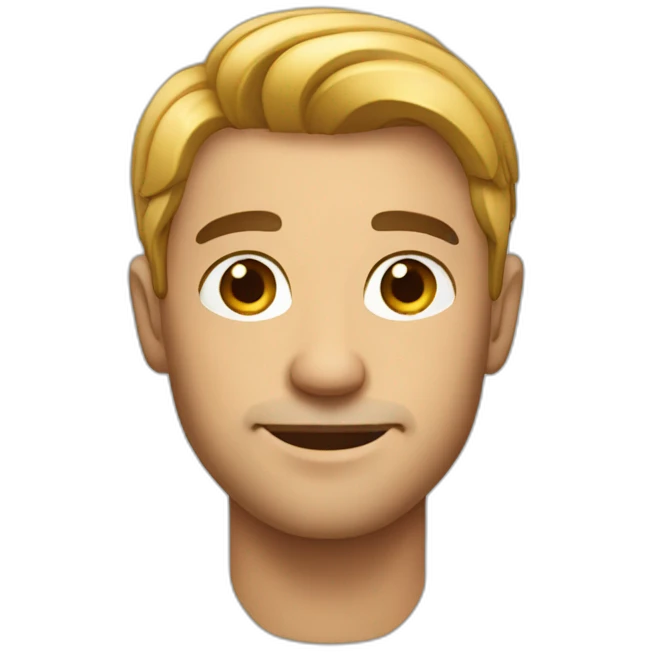 A handsome man with good body emoji