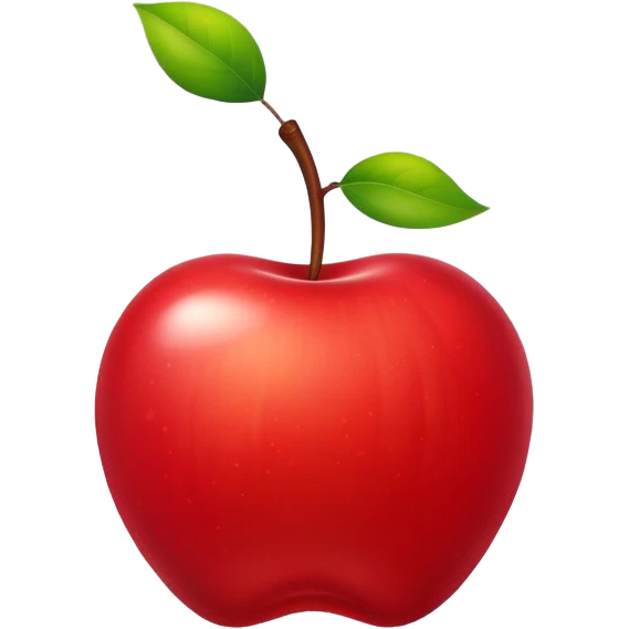 Minecraft apple emoji