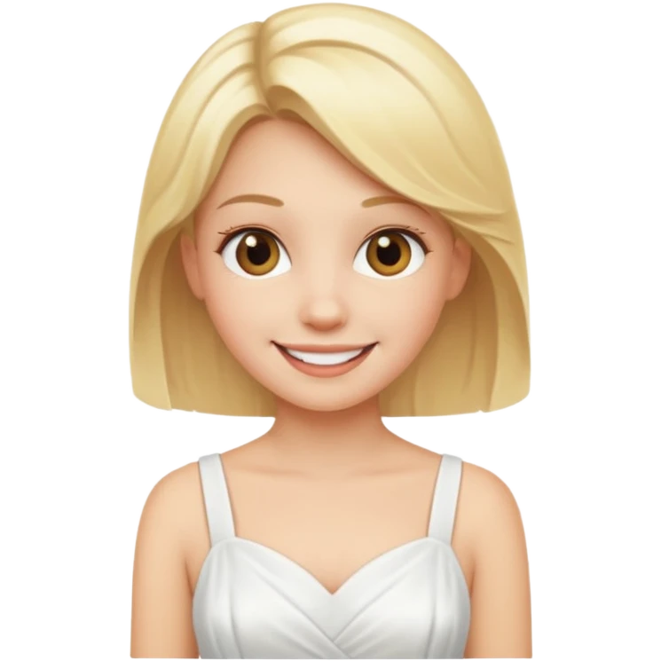 Blonde girl emoji