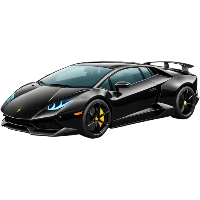 black lamborghini scion emoji