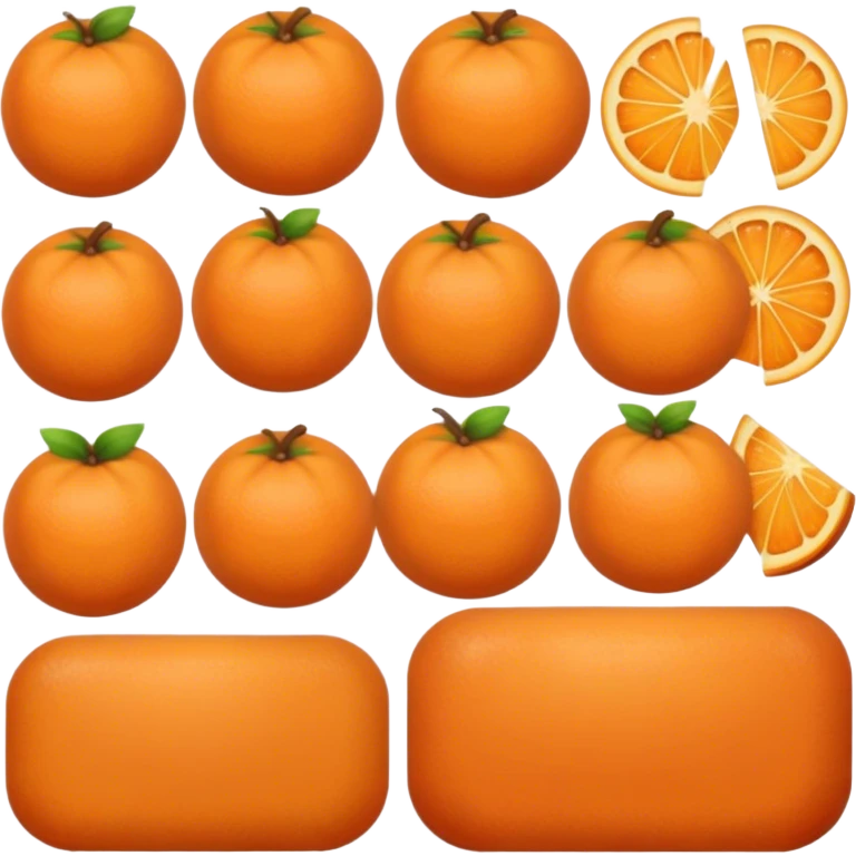 brownish orange color emoji