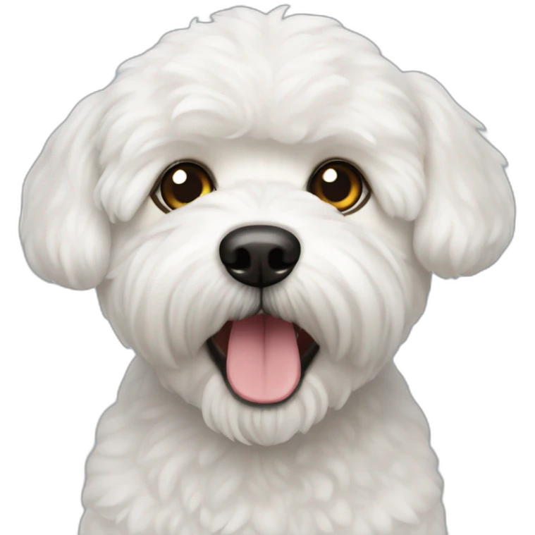Bichon maltes emoji