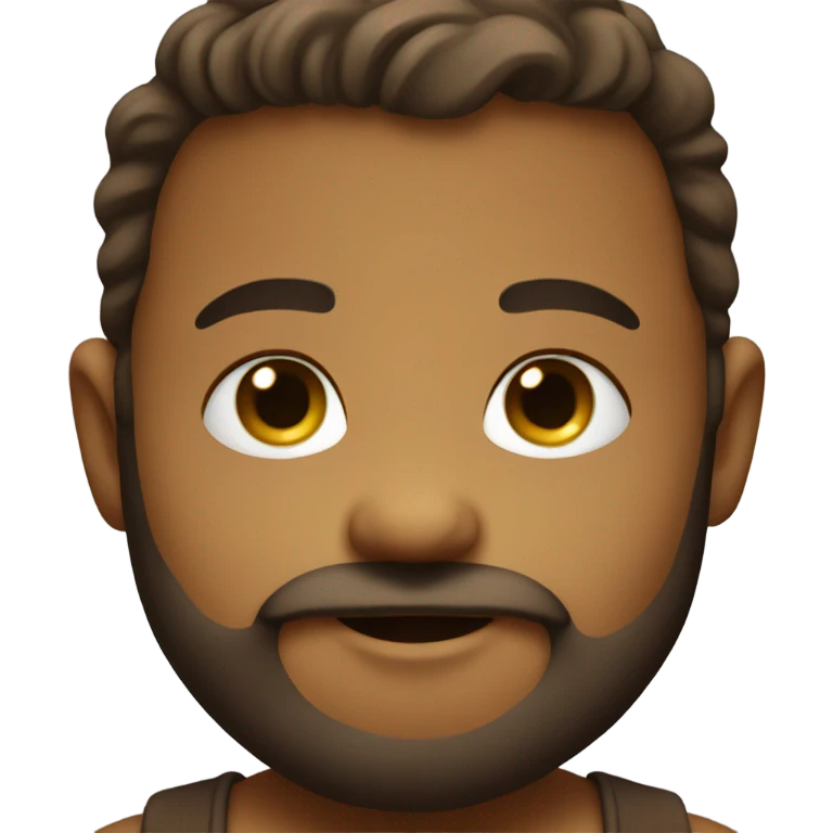 Bearded infant emoji