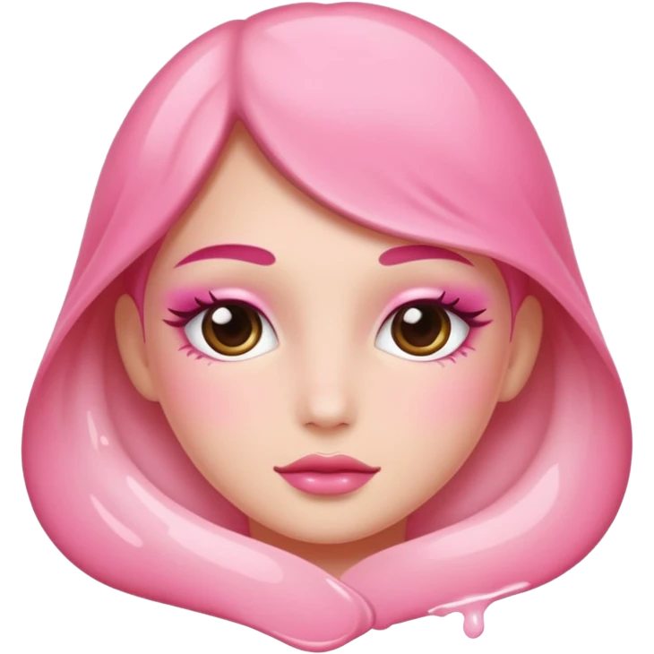 liquid blush  emoji