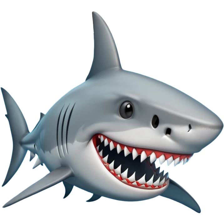 shark with dreads emoji
