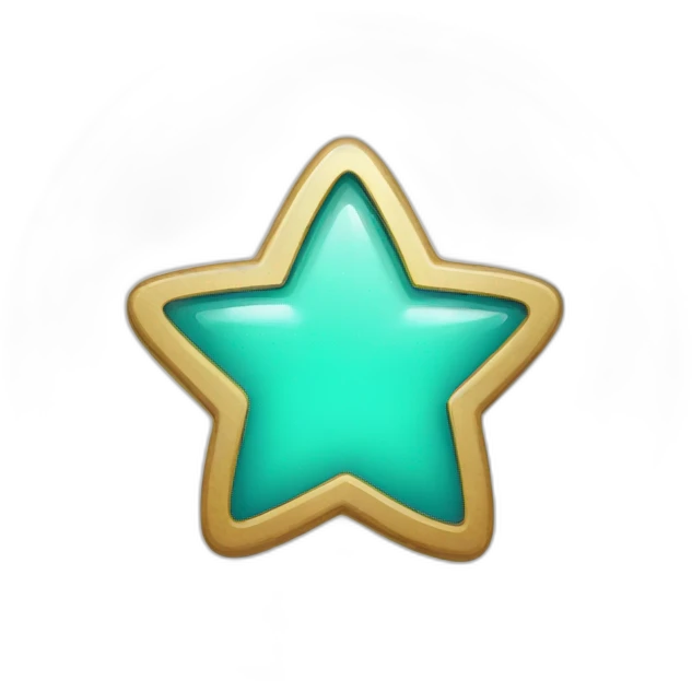 Badge avec une étoile emoji