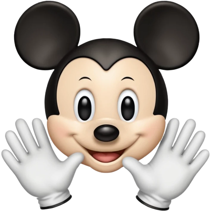 Mickey Mouse Face xxx emoji