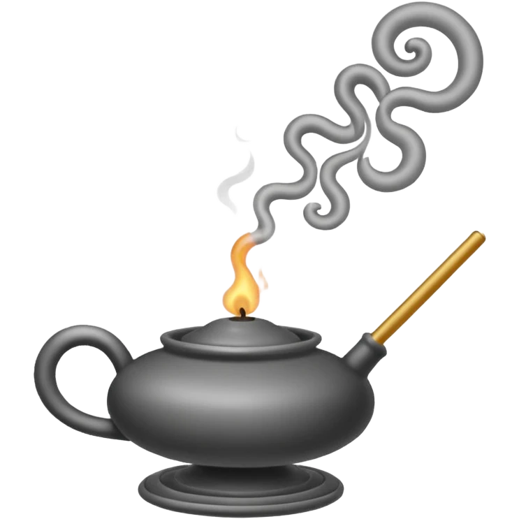 Burning incense emoji