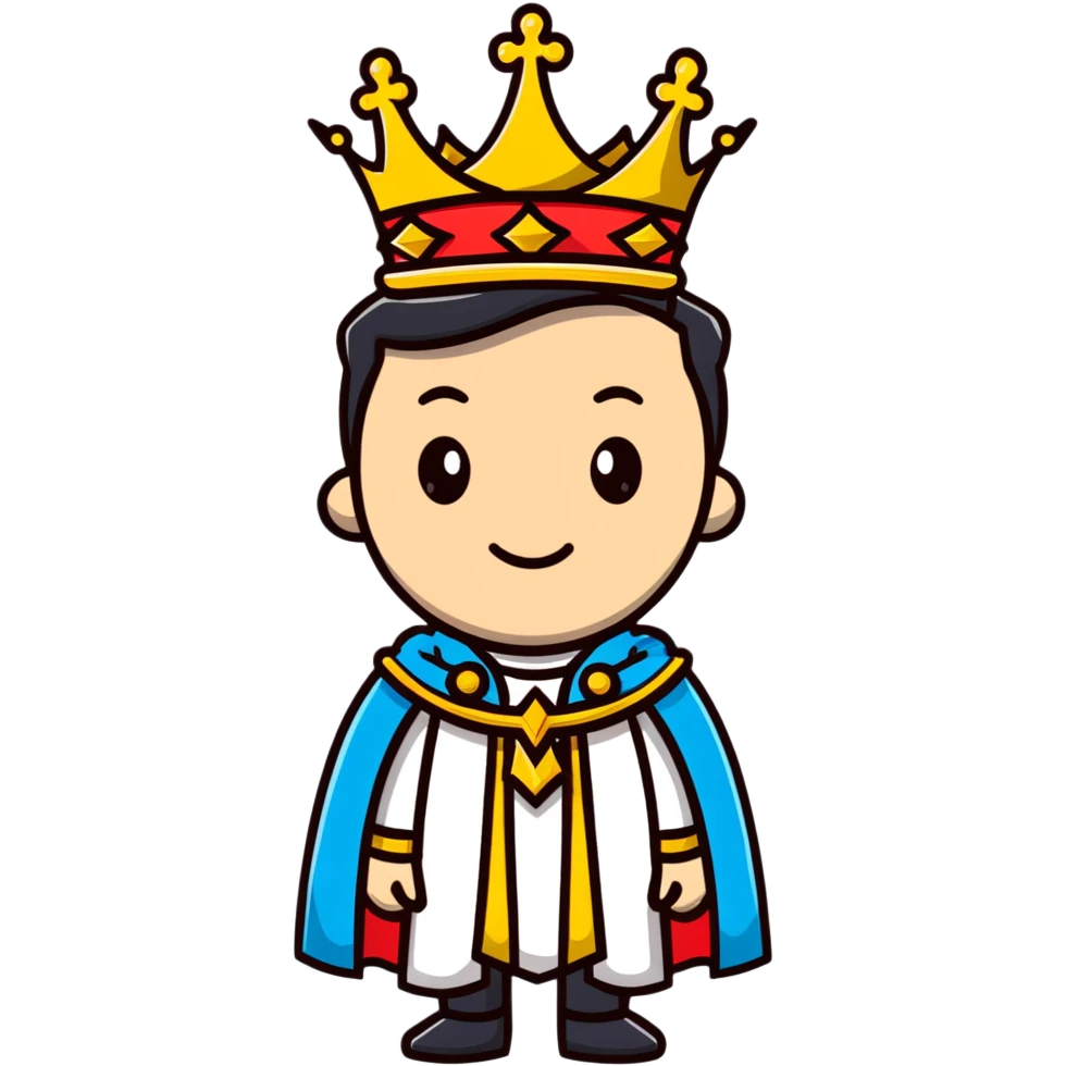 king with crown emoji