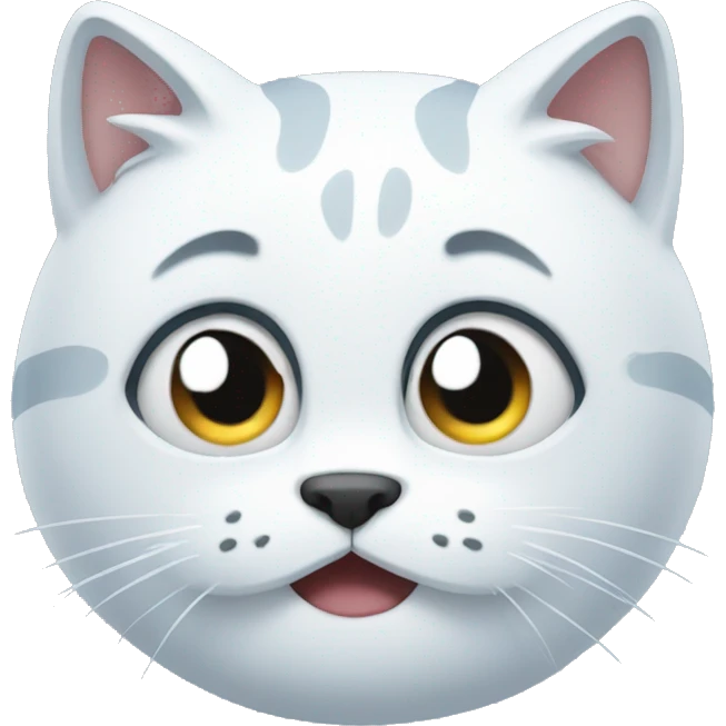 Froze cat emoji