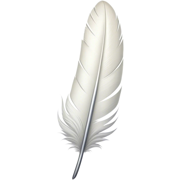white feather emoji