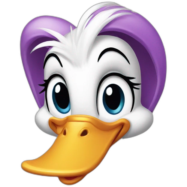 Daisy duck emoji
