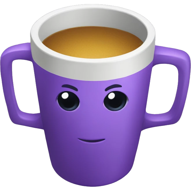 Purple stanly cup emoji