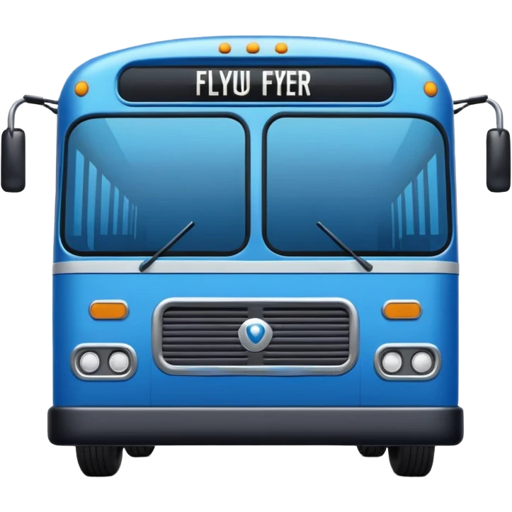 new flyer bus emoji