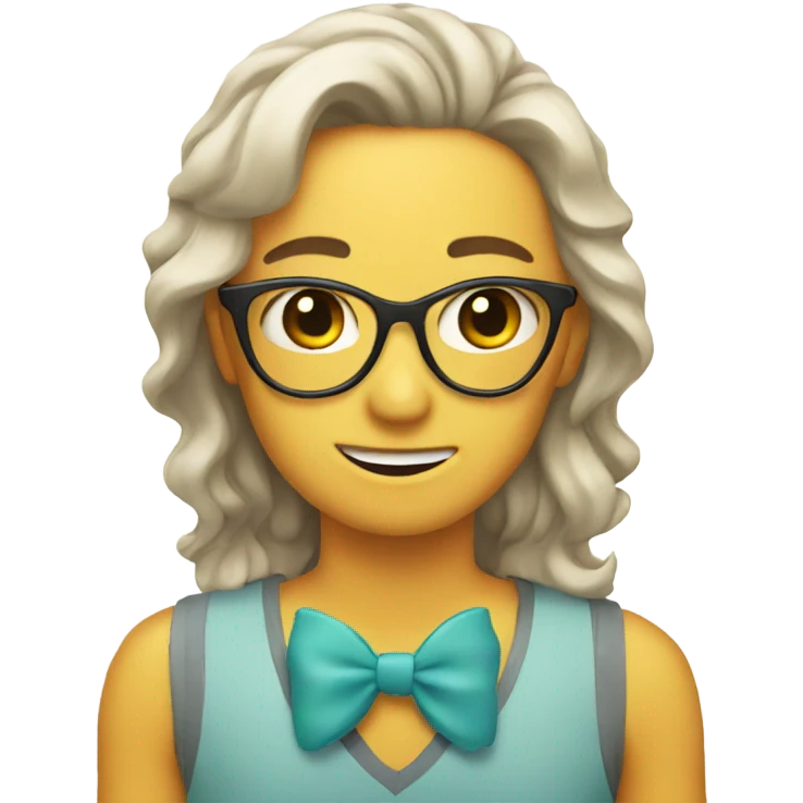 Summer fridays with a bow  emoji