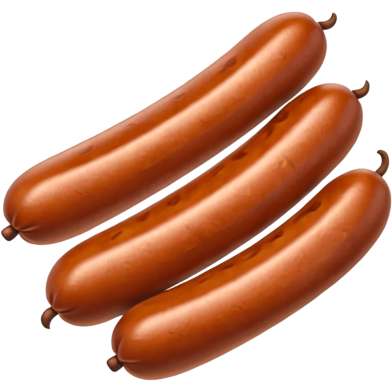 Linked sausages
Apple emoji style emoji