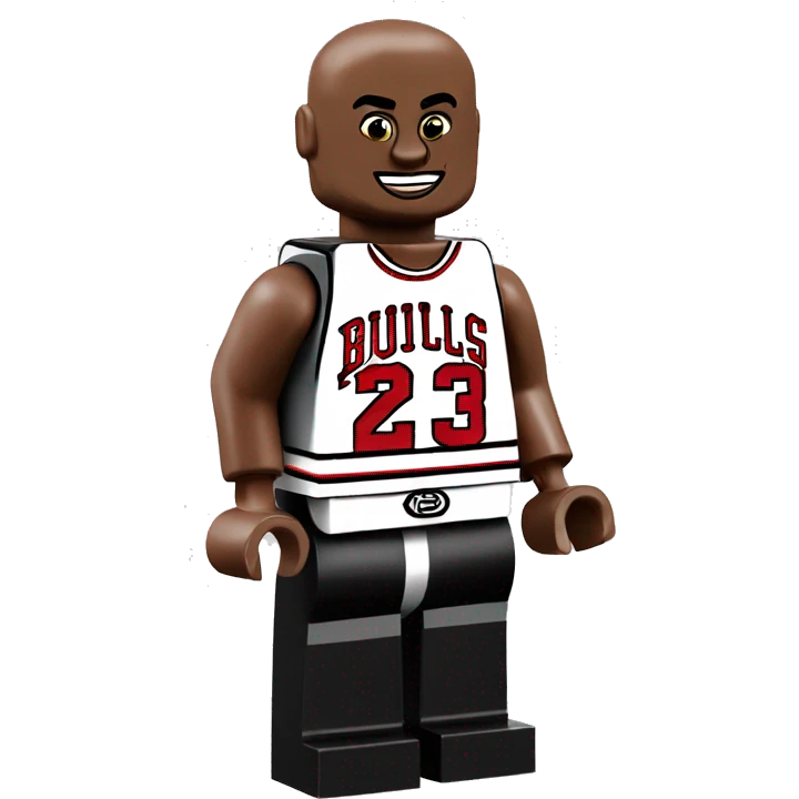 MICHAEL JORDAN lego full body emoji