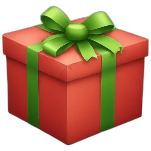 christmas present emoji
