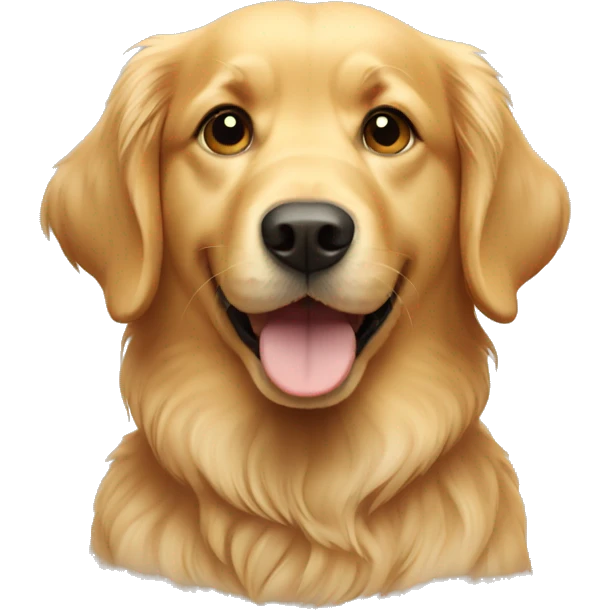 golden retriever emoji