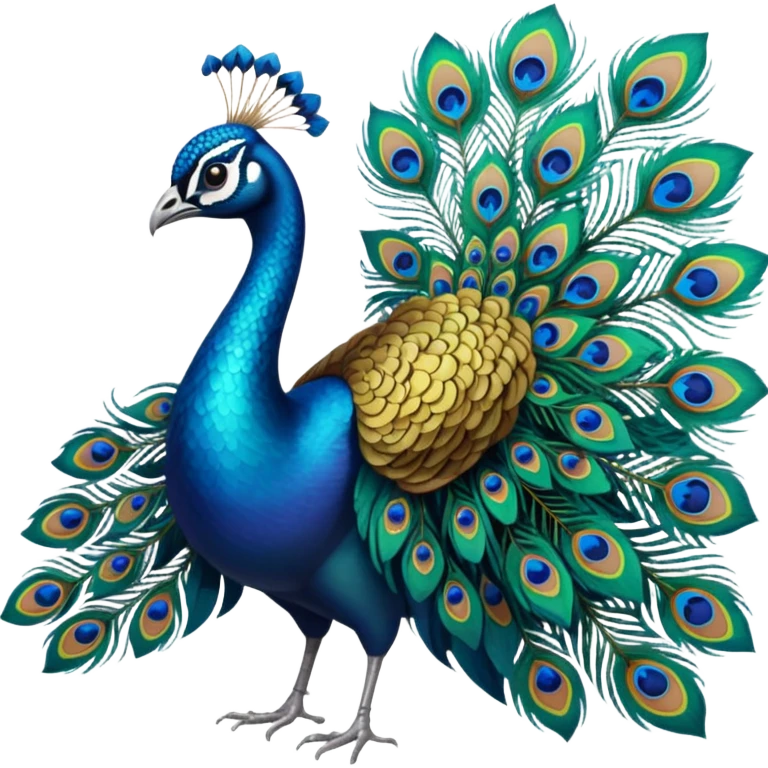 peacock emoji