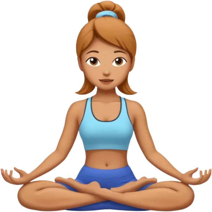 Yoga Practitioner woman  emoji