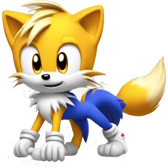 tails sonic emoji