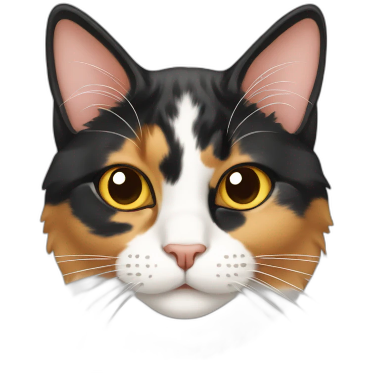 calico cat emoji