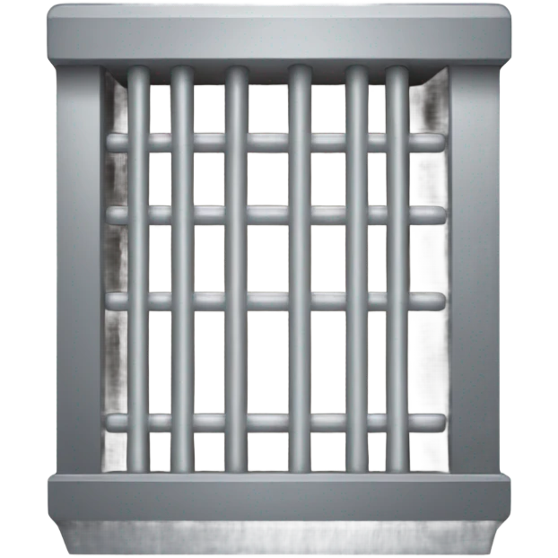 Jail cell emoji