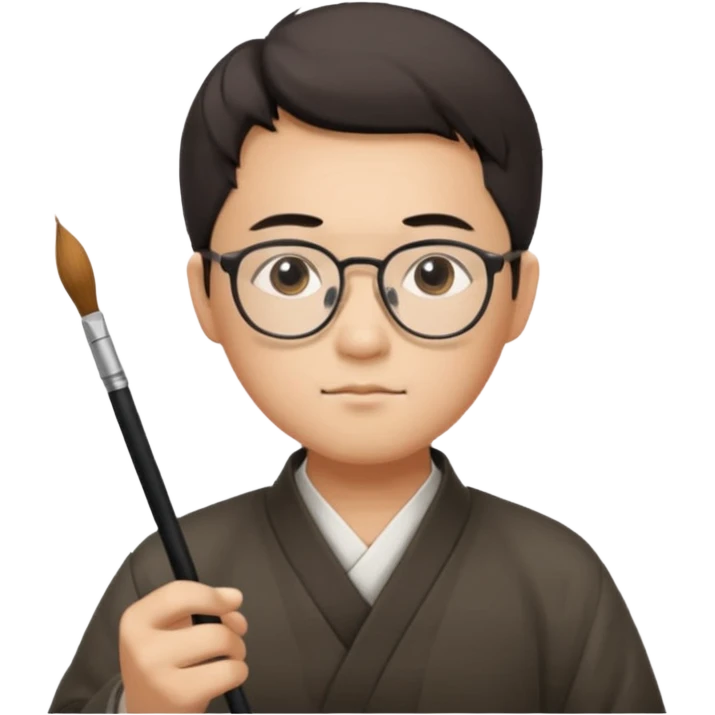 Ingeniero con letra china emoji