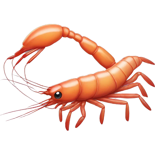 Shrimp emoji
