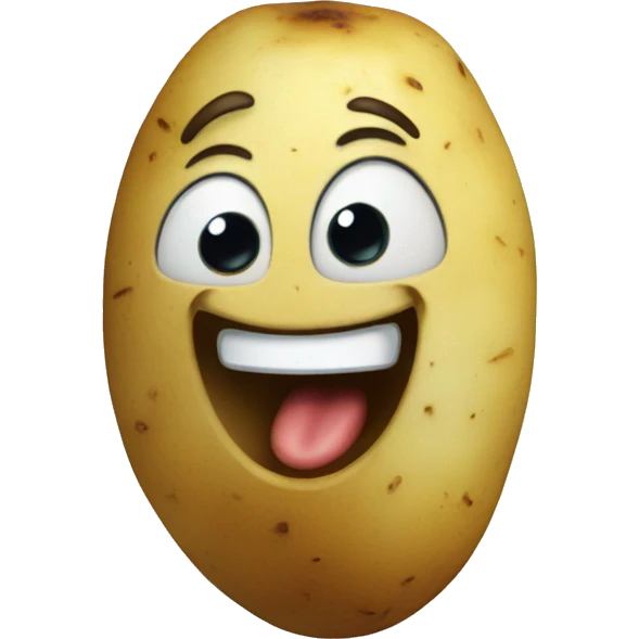excited potato emoji