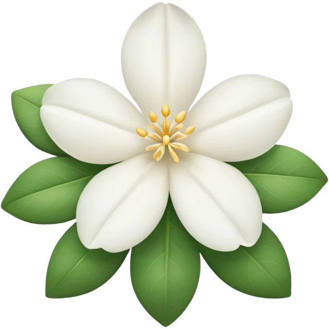 Jasmine flower emoji