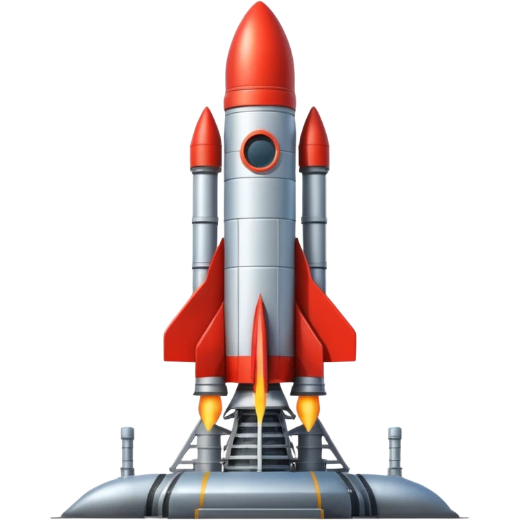 rocket on a cosmodrome emoji