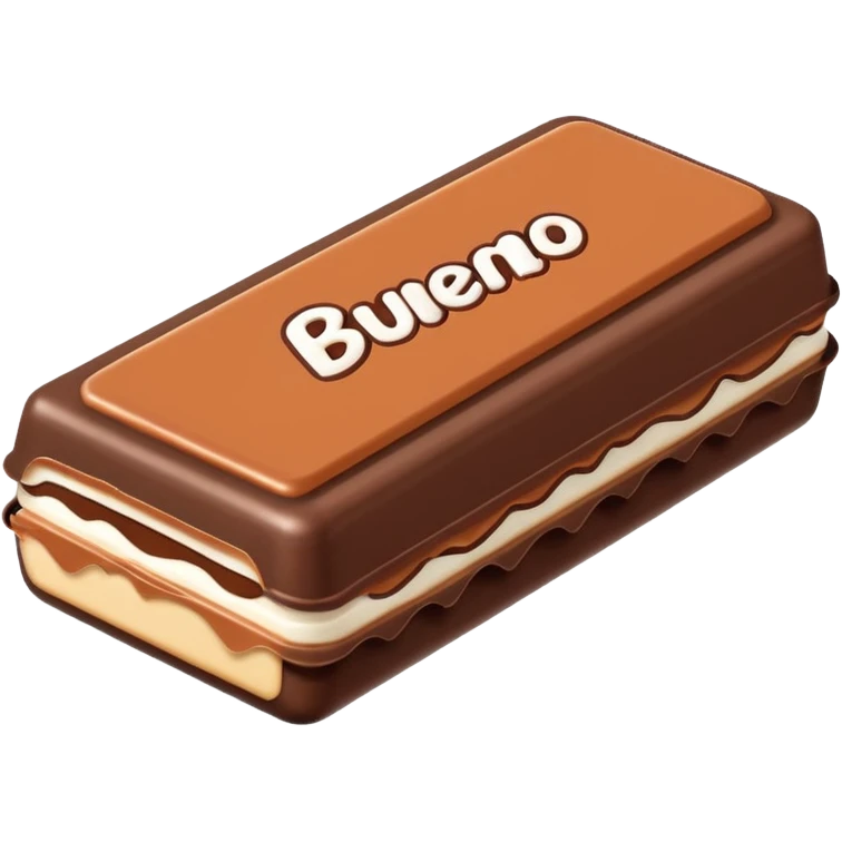 kinder bueno emoji