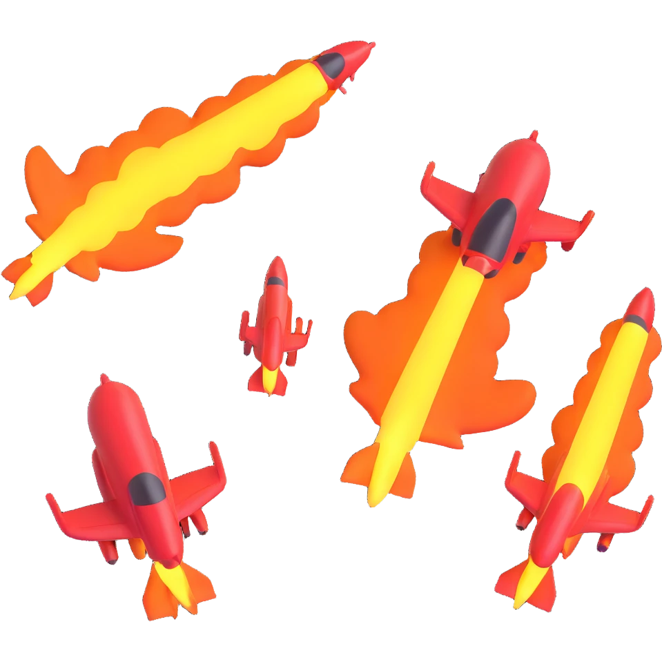 fire jets emoji