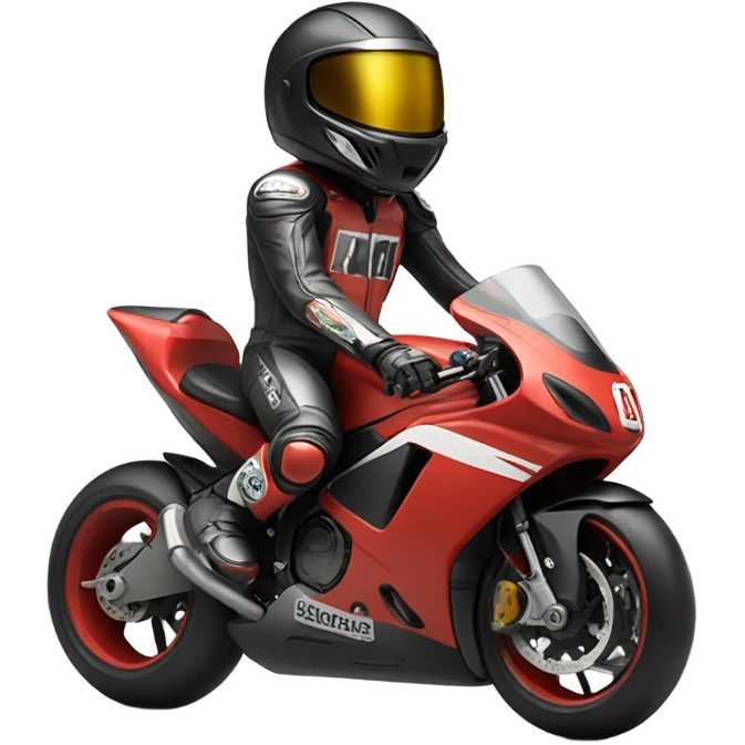motorcycle racer emoji