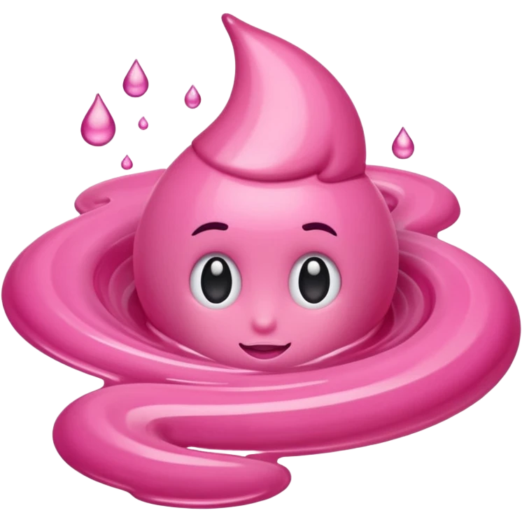 pink oil texture emoji