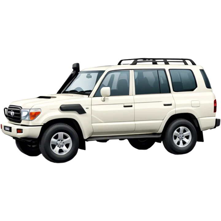 Toyota Land Cruiser - Toyota (Model Year: 2021) (Iconic colour: White) emoji