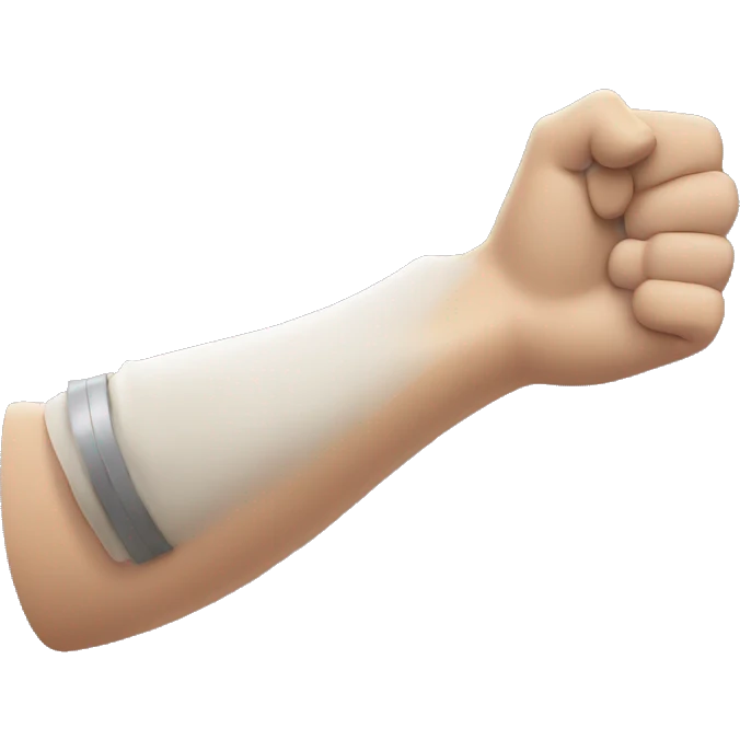 arm wit cat scratch emoji