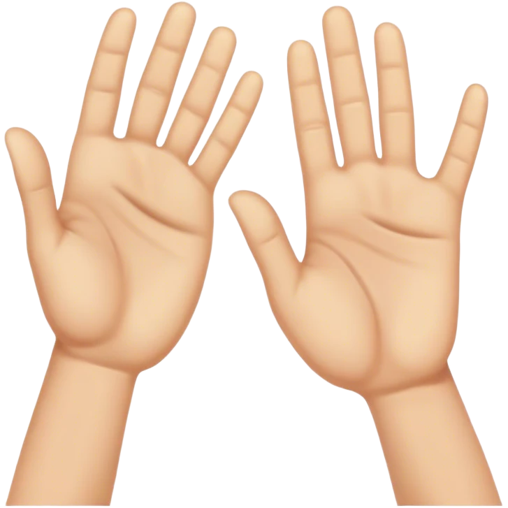 Human planche hand  emoji