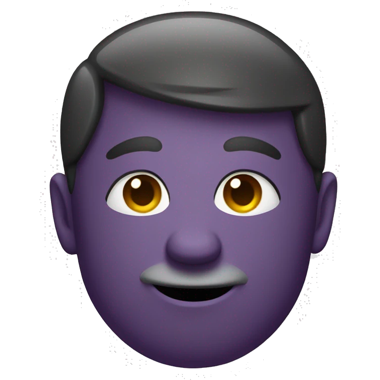Using normal ios eggplant emoji but with a smirking face emoji