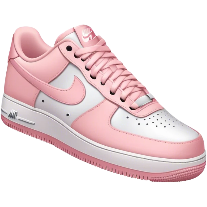 Light pink nike airforce emoji