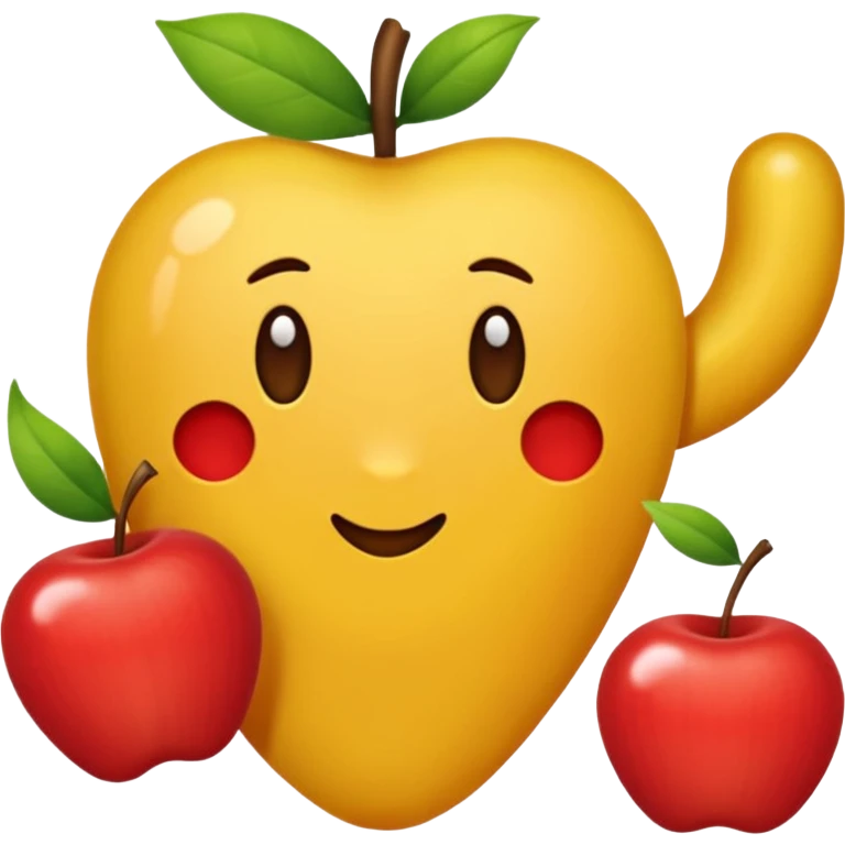 propletená srdce tvořící jedno emoji