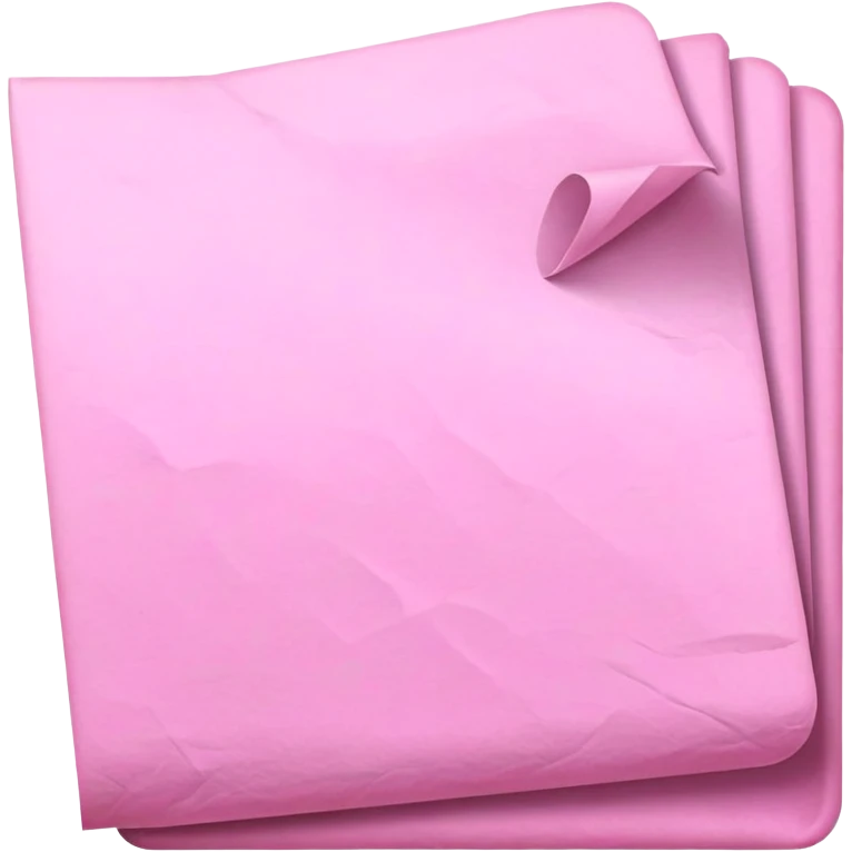 Pink documents emoji